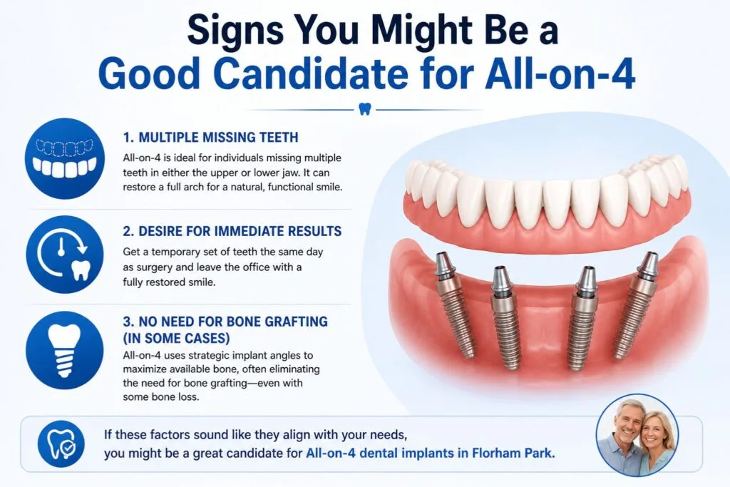 signs you might be a good candidate for all-on-4 implants