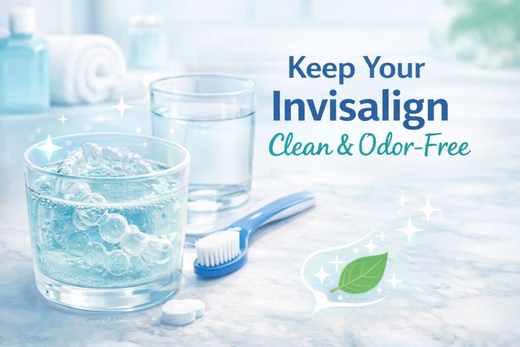 keep invisalign odor-free